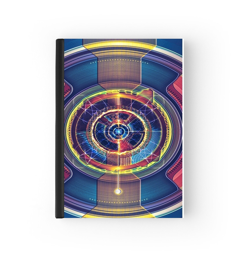  Spiral Abstract for passport cover