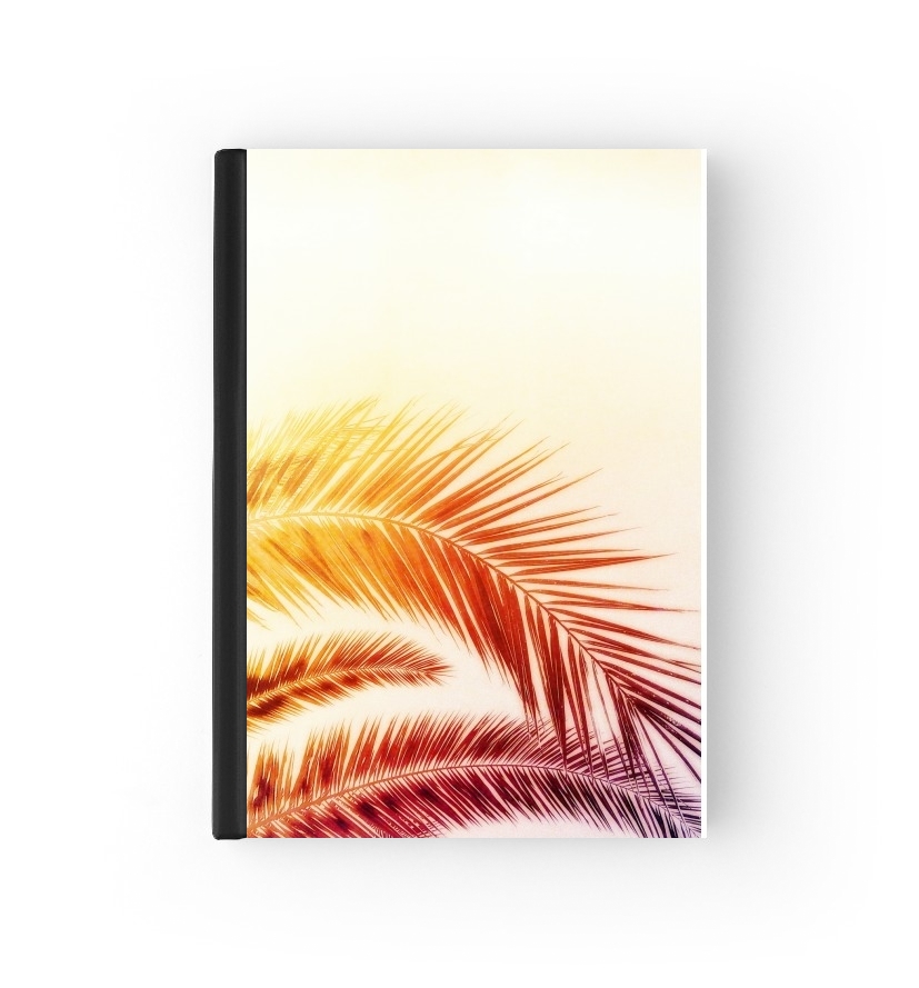  TROPICAL DREAM - RED for passport cover