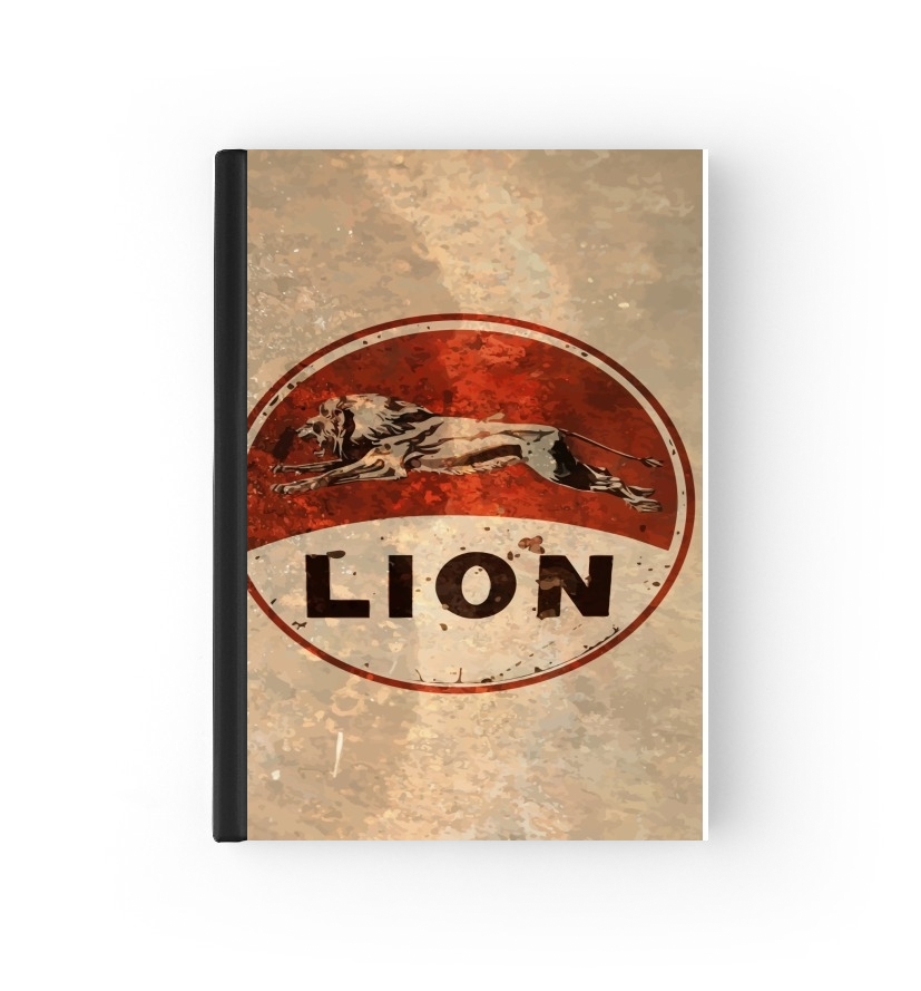  Vintage Gas Station Lion for passport cover