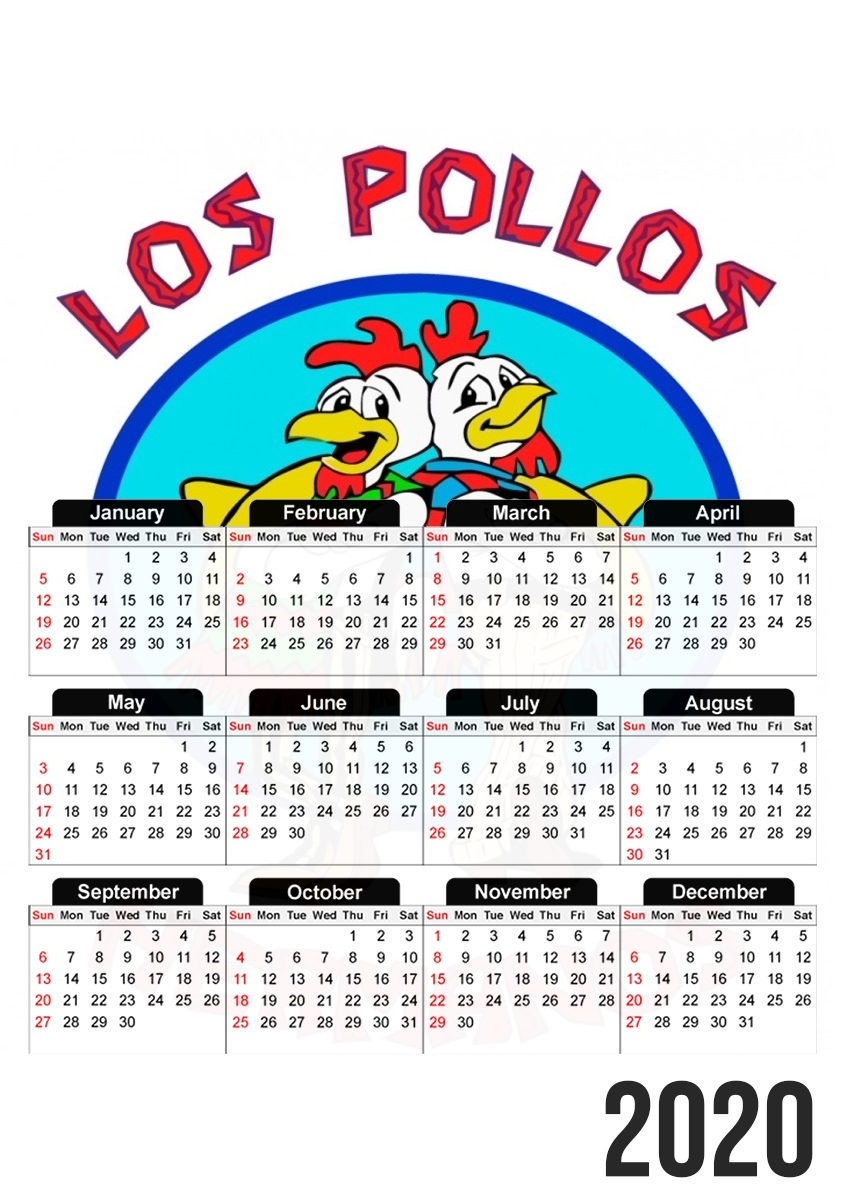   Los Pollos Hermanos for A3 Photo Calendar 30x43cm