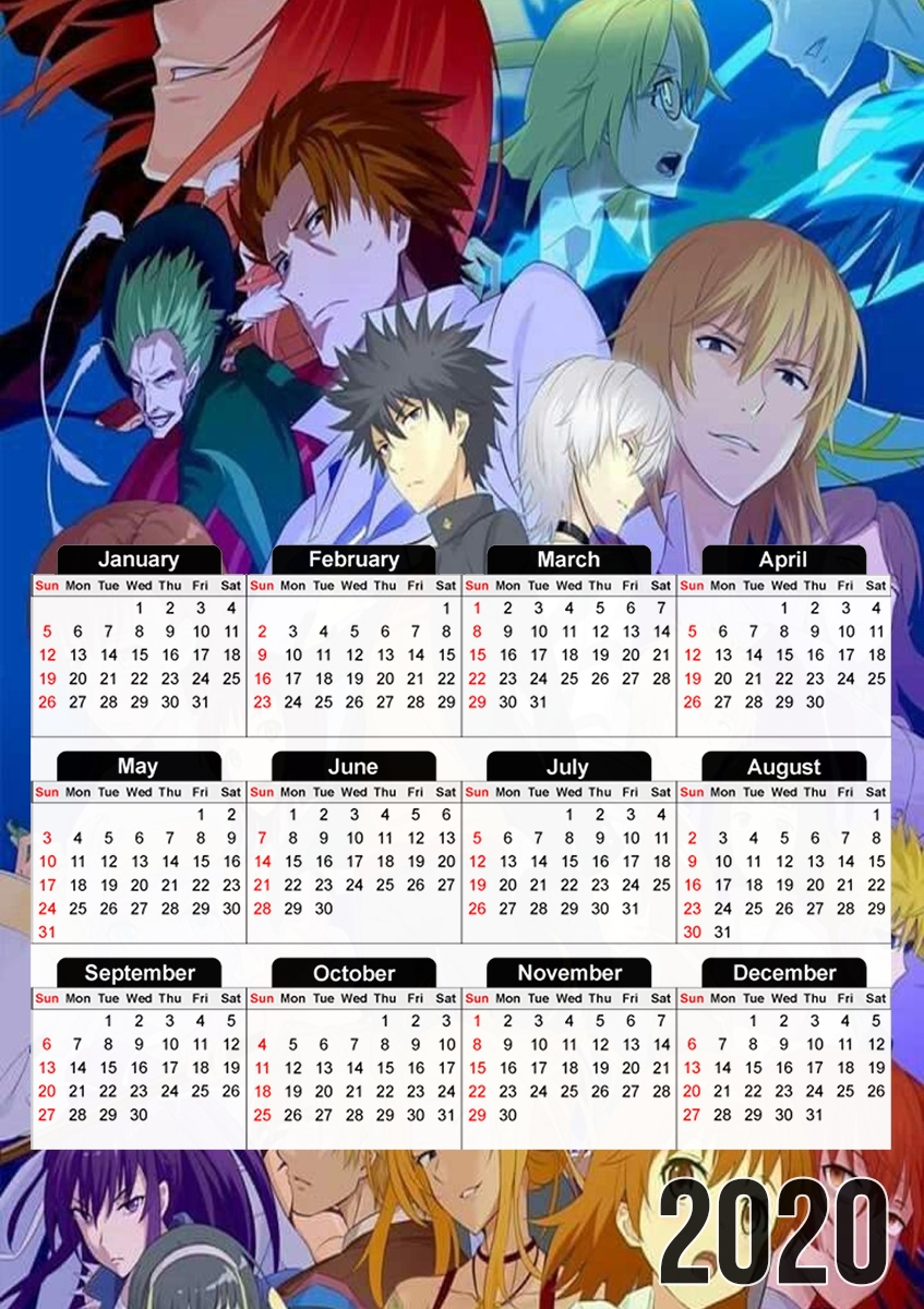  A certain magical index for A3 Photo Calendar 30x43cm