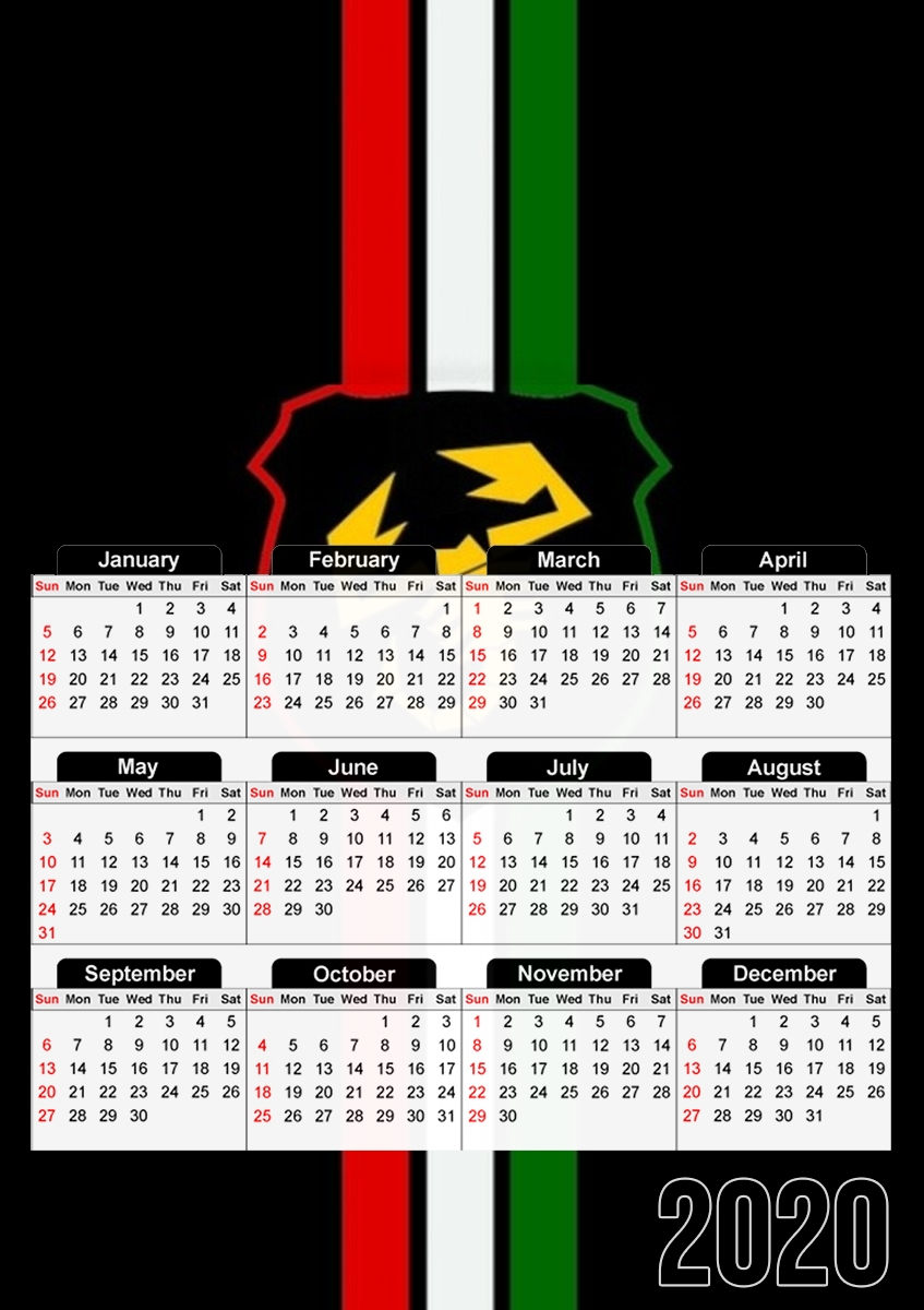  ABARTH Italia for A3 Photo Calendar 30x43cm