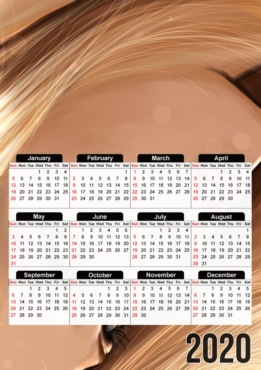  Abigaile for A3 Photo Calendar 30x43cm