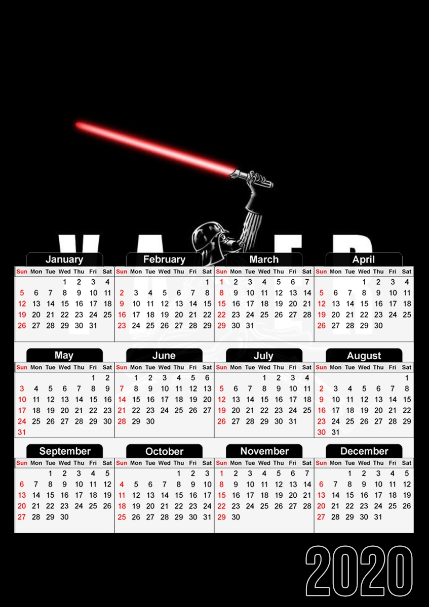  Air Lord - Vader for A3 Photo Calendar 30x43cm