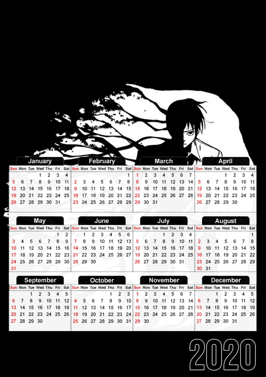  Ajin Kei Nagai for A3 Photo Calendar 30x43cm