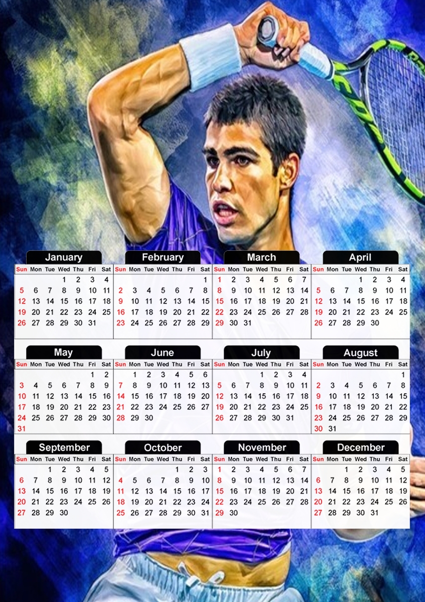  Alcaraz Diamond Spain for A3 Photo Calendar 30x43cm