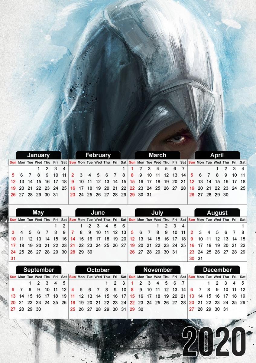  Altaïr Ibn-La'Ahad for A3 Photo Calendar 30x43cm