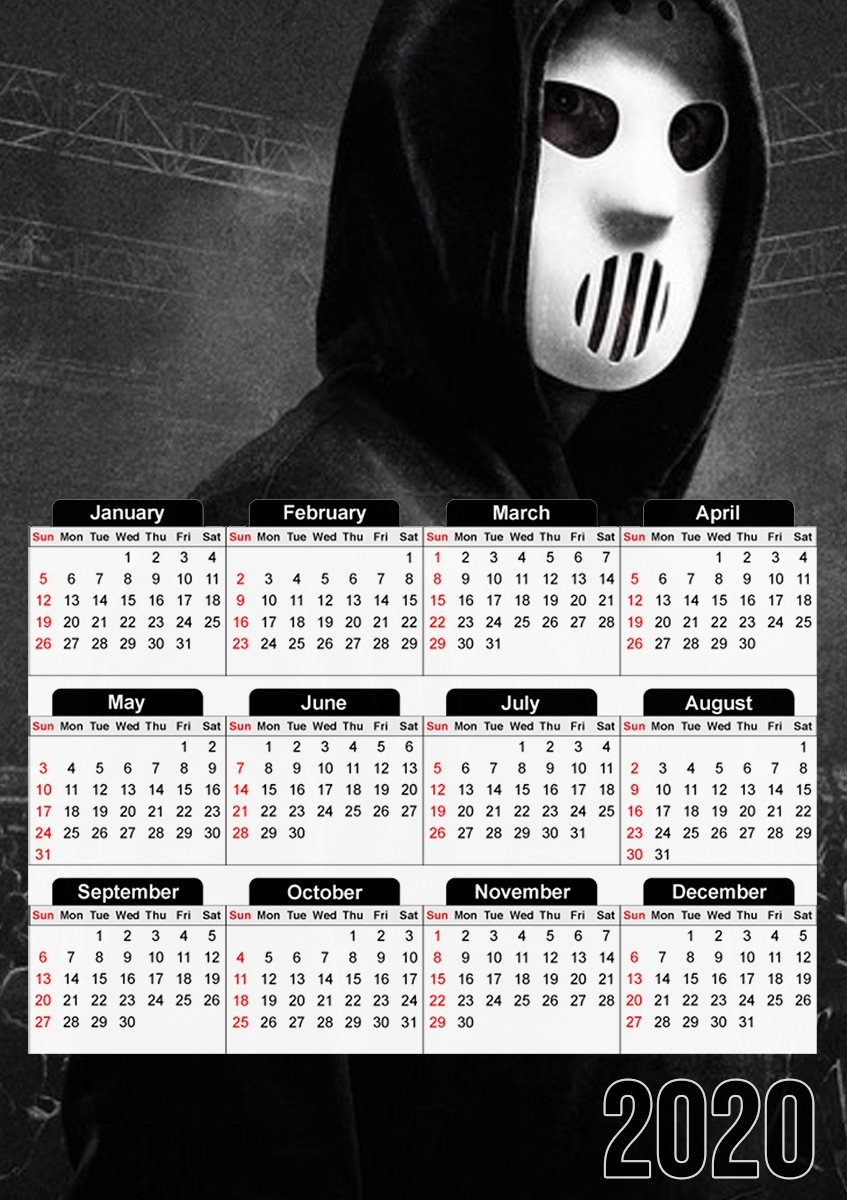  Angerfist for A3 Photo Calendar 30x43cm