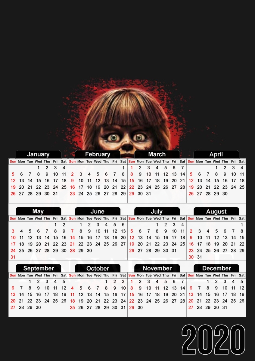  annabelle comes home for A3 Photo Calendar 30x43cm