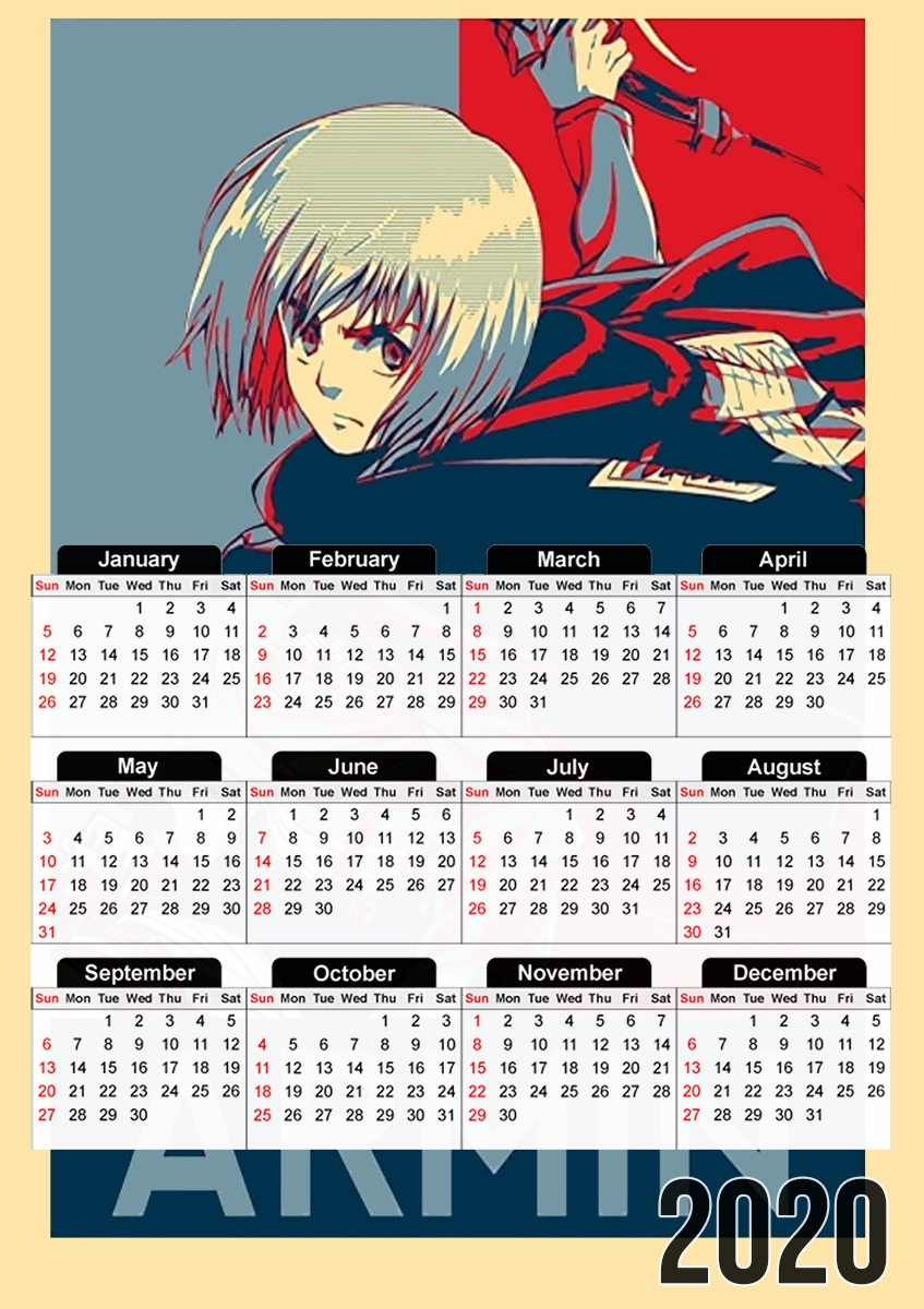  Armin Propaganda for A3 Photo Calendar 30x43cm