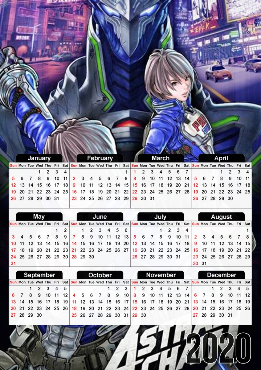  Astral Chain for A3 Photo Calendar 30x43cm