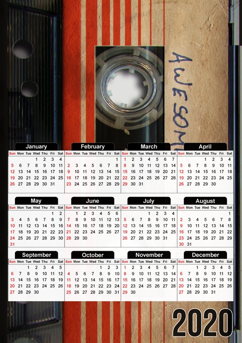  Awesome Mix Replica for A3 Photo Calendar 30x43cm