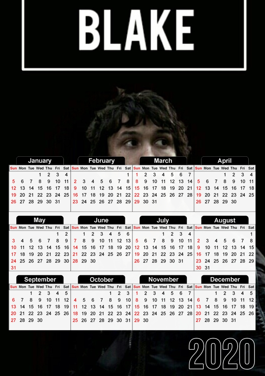  Bellamy blake for A3 Photo Calendar 30x43cm