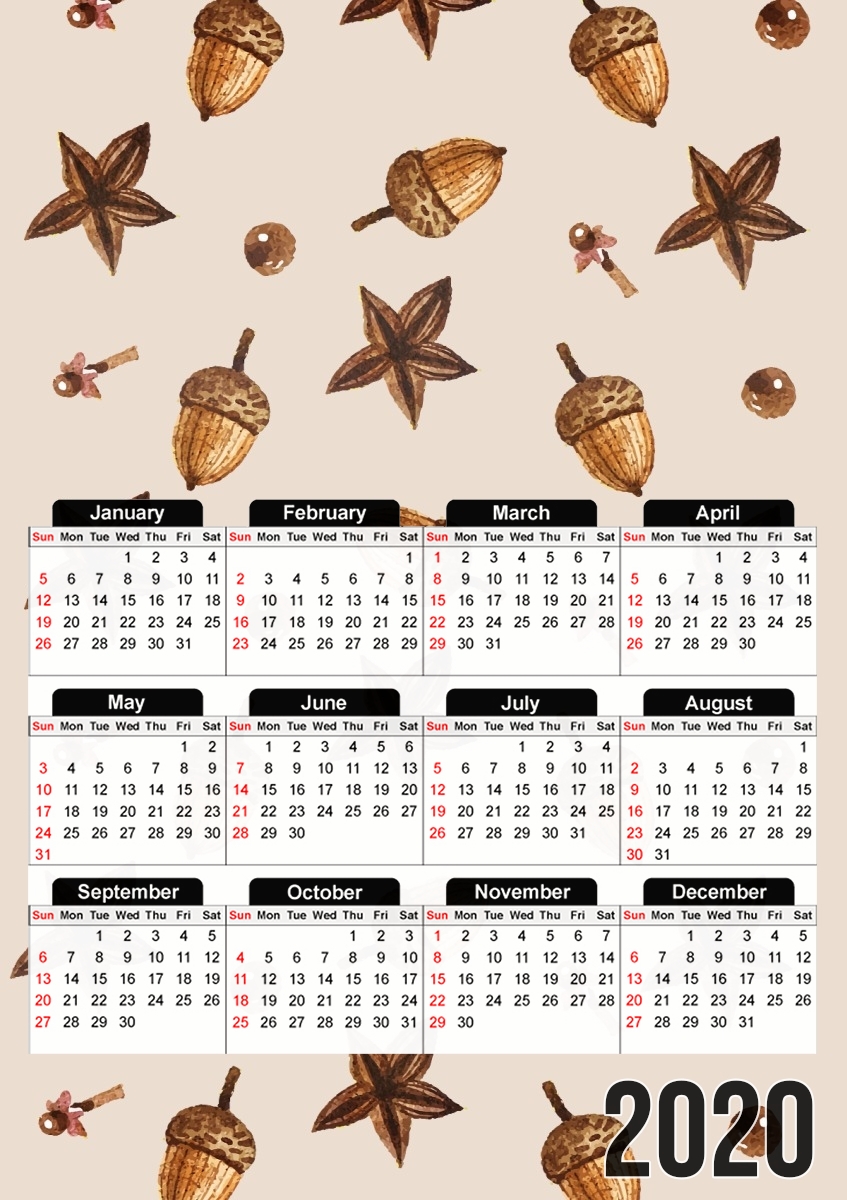  Bellota for A3 Photo Calendar 30x43cm