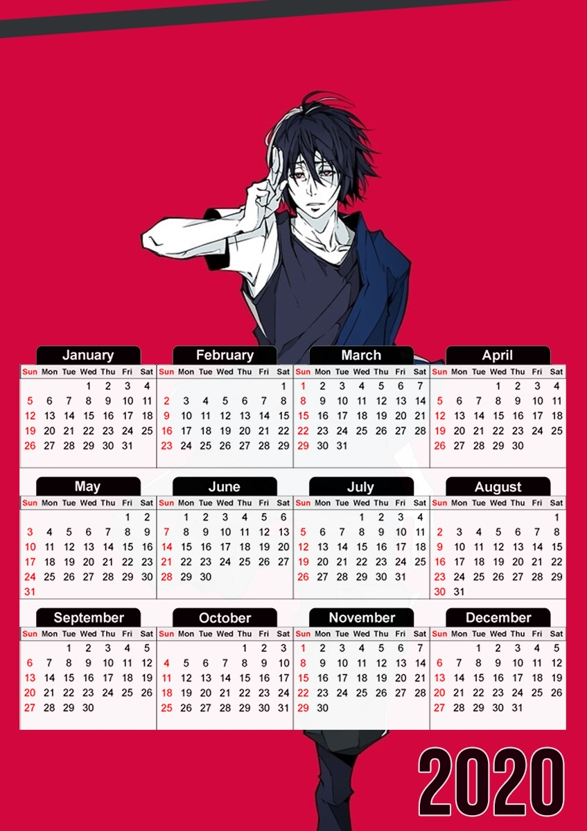  Benimaru Shinmon for A3 Photo Calendar 30x43cm