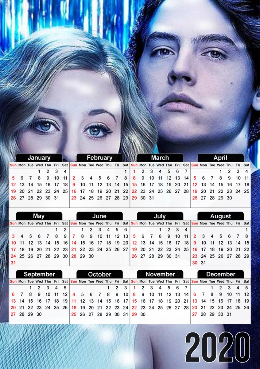  Betty Jughead for A3 Photo Calendar 30x43cm