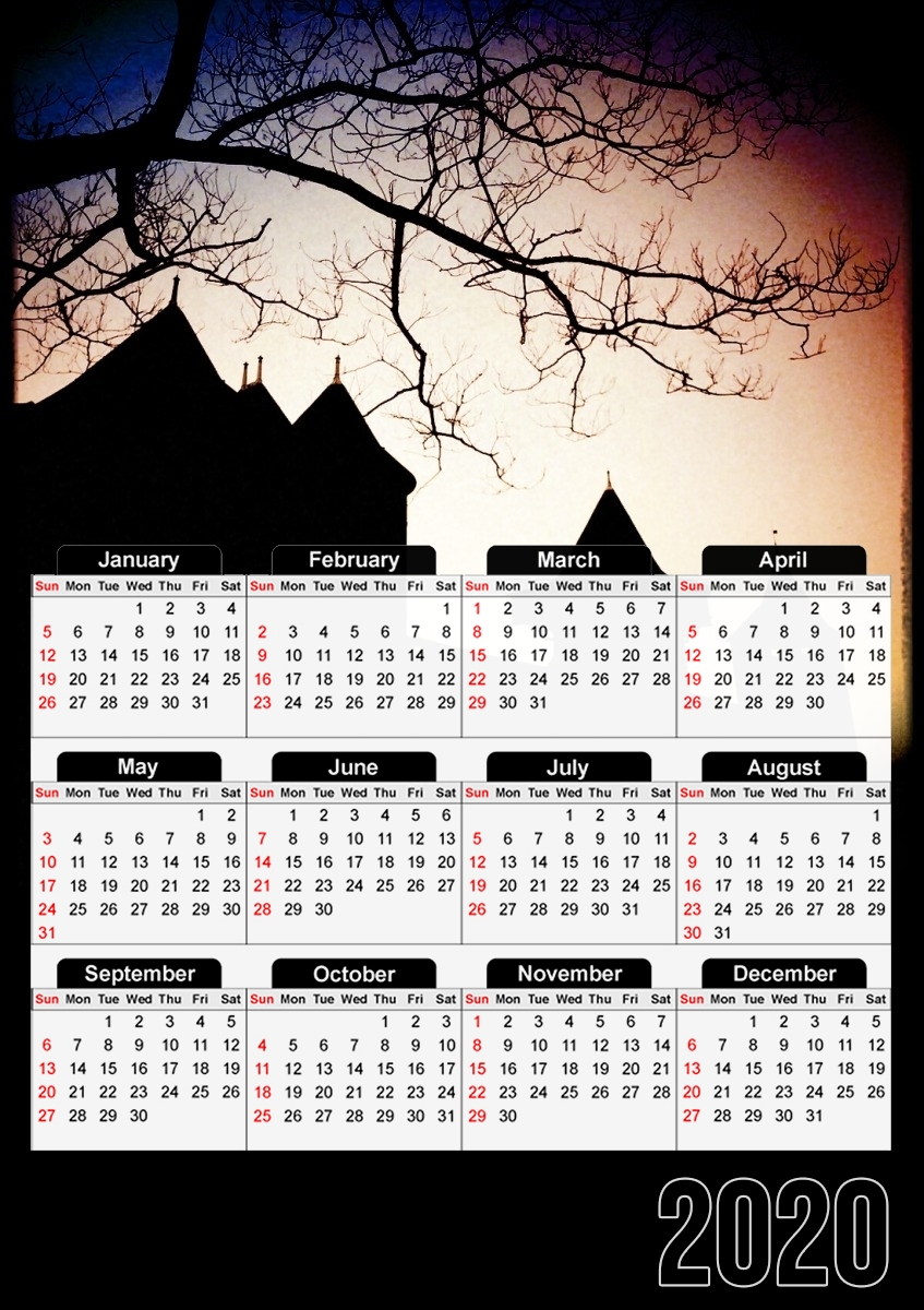  BEWARE for A3 Photo Calendar 30x43cm
