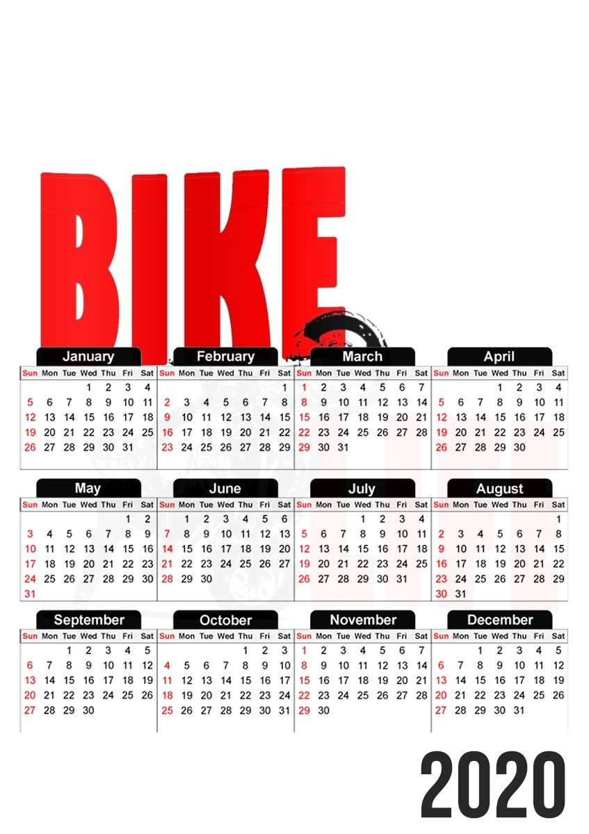  Bikelife for A3 Photo Calendar 30x43cm