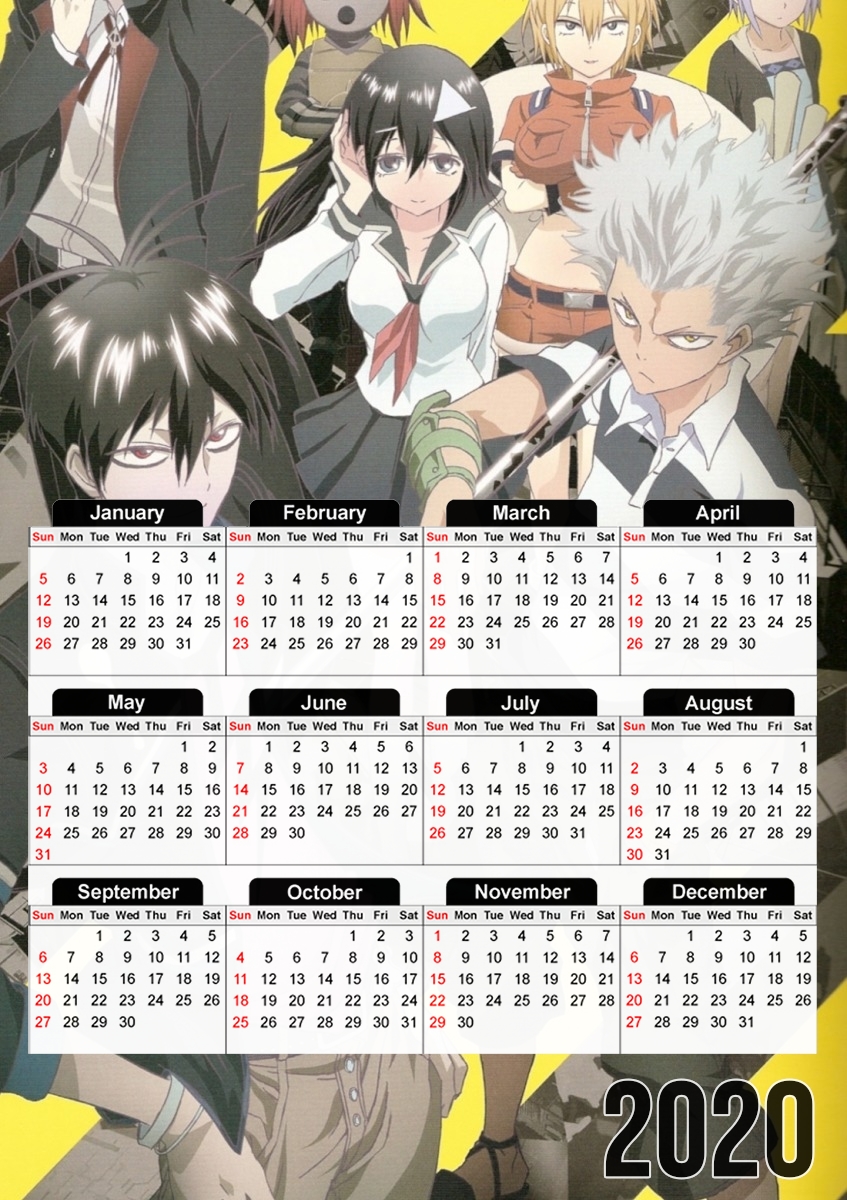  Blood Lad for A3 Photo Calendar 30x43cm