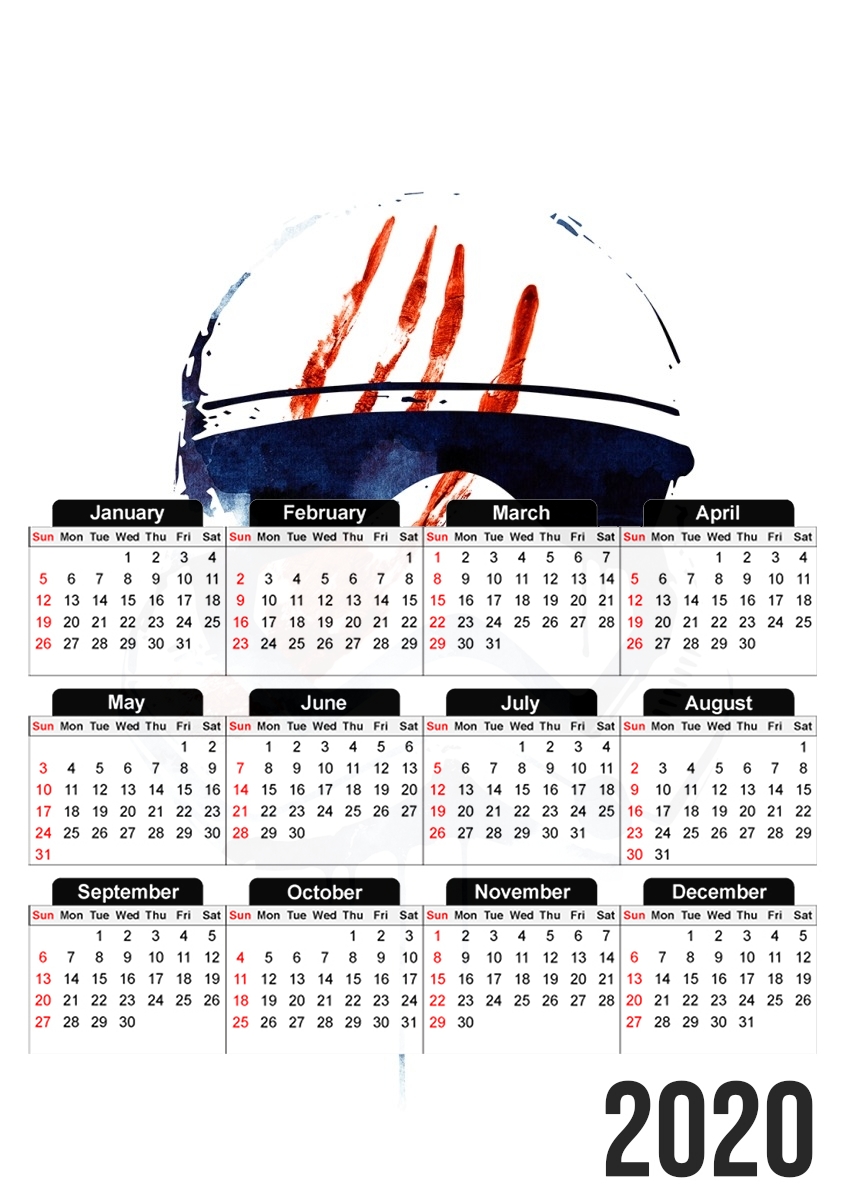  Bloody memories for A3 Photo Calendar 30x43cm