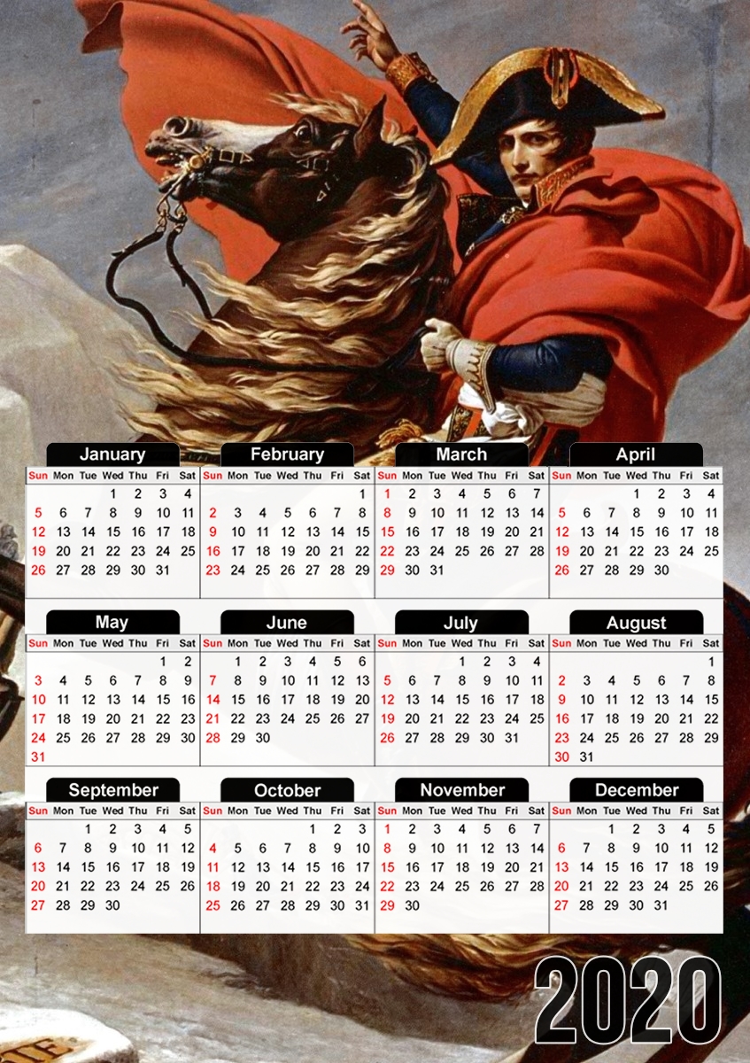  Bonaparte Napoleon for A3 Photo Calendar 30x43cm