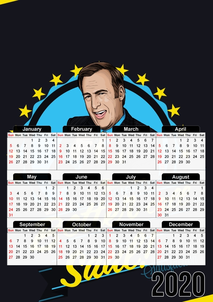  Breaking Bad Better Call Saul Goodman lawyer for A3 Photo Calendar 30x43cm