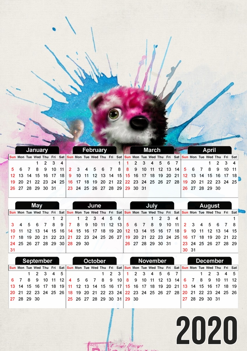  Breaking Bear for A3 Photo Calendar 30x43cm