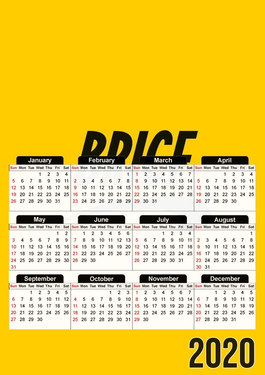  Brice de Nice for A3 Photo Calendar 30x43cm