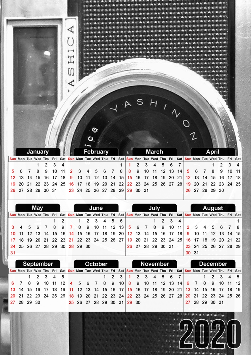  Camera Phone for A3 Photo Calendar 30x43cm