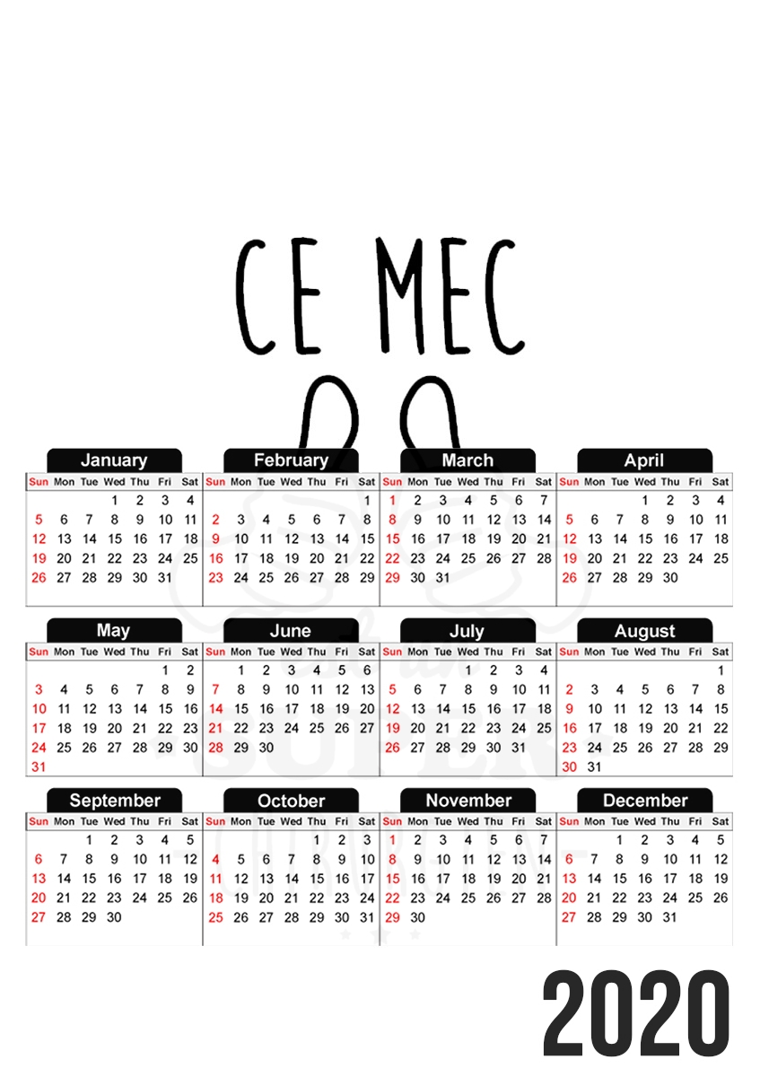  Ce mec est un super chirurgien for A3 Photo Calendar 30x43cm