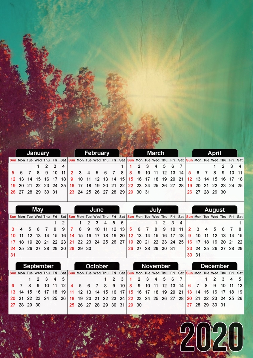  Change is Beautiful for A3 Photo Calendar 30x43cm