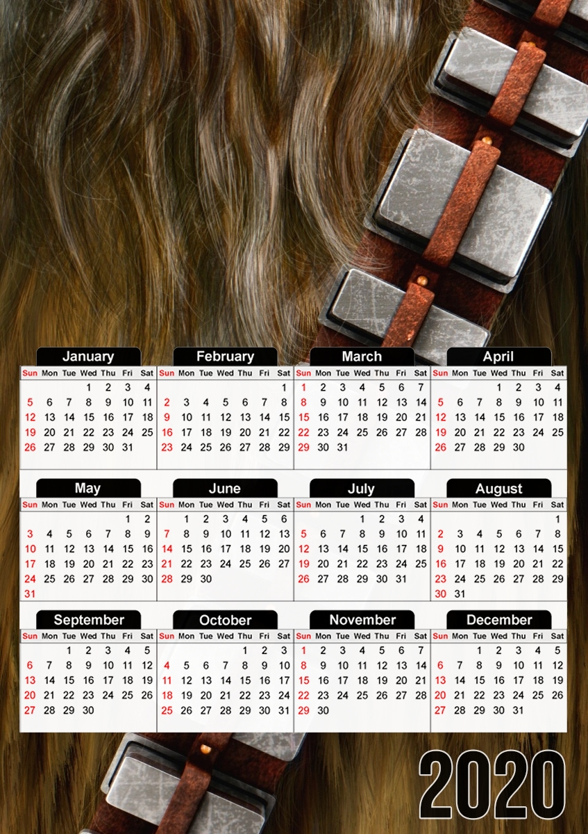  Chewie for A3 Photo Calendar 30x43cm