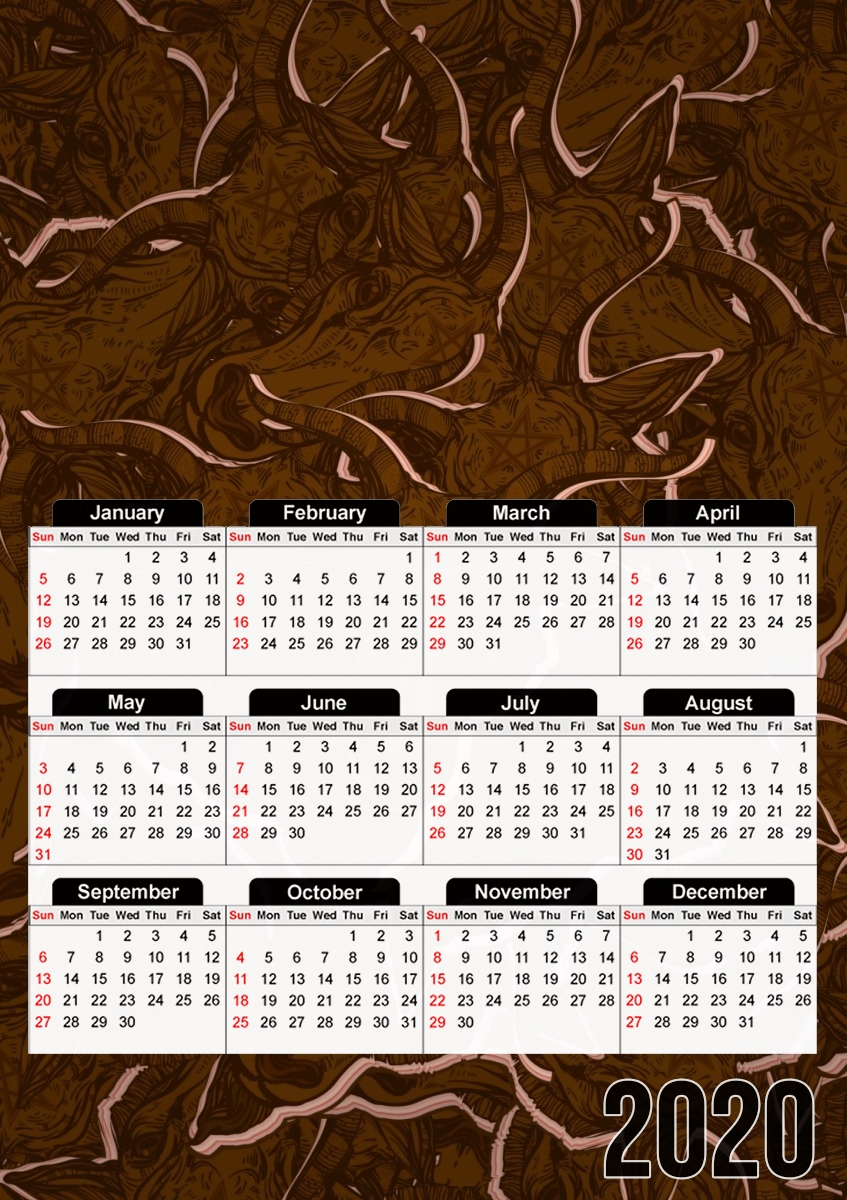  Chocolate Devil for A3 Photo Calendar 30x43cm