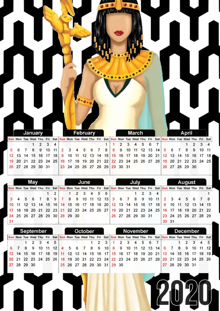  Cleopatra Egypt for A3 Photo Calendar 30x43cm