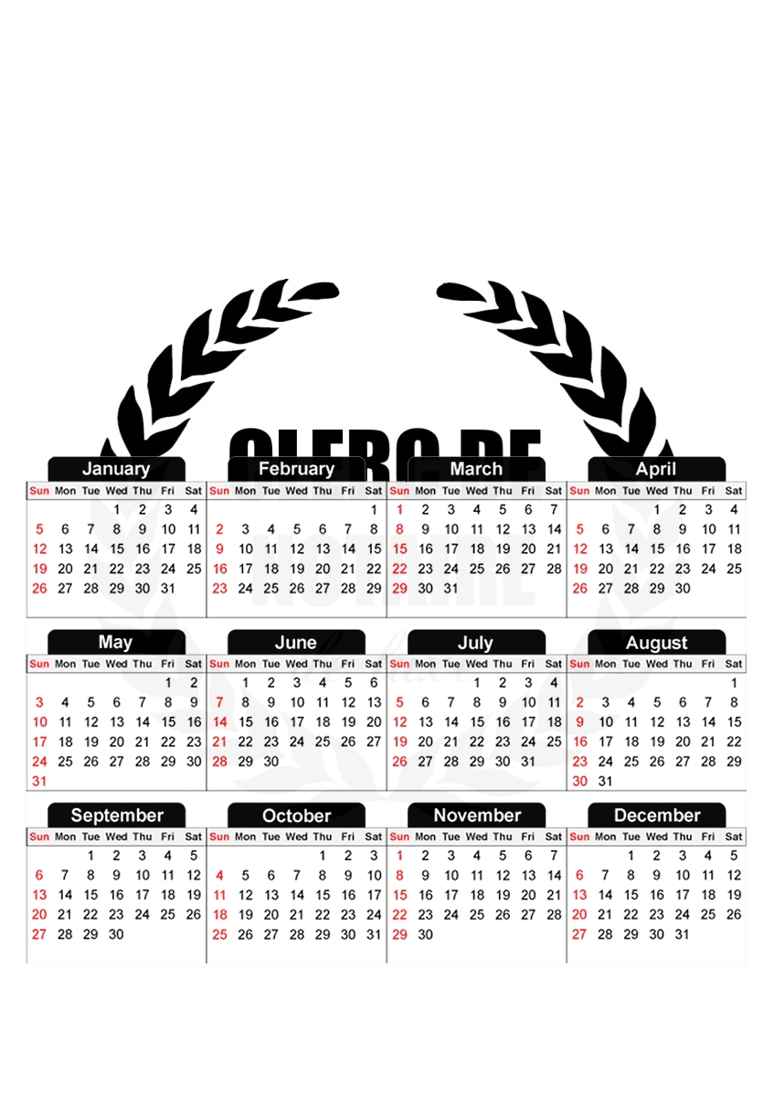  Clerc de notaire Edition de luxe idee cadeau for A3 Photo Calendar 30x43cm