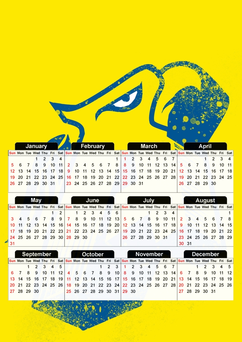  Club America Aguilas Retro for A3 Photo Calendar 30x43cm