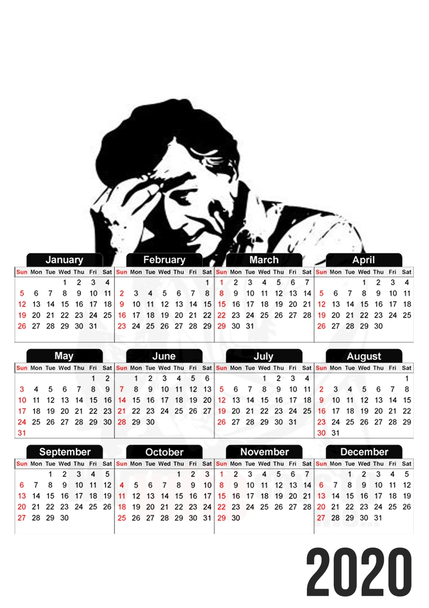  Columbo my wife says to me for A3 Photo Calendar 30x43cm