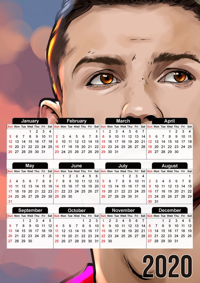  Comandante CR 7 for A3 Photo Calendar 30x43cm