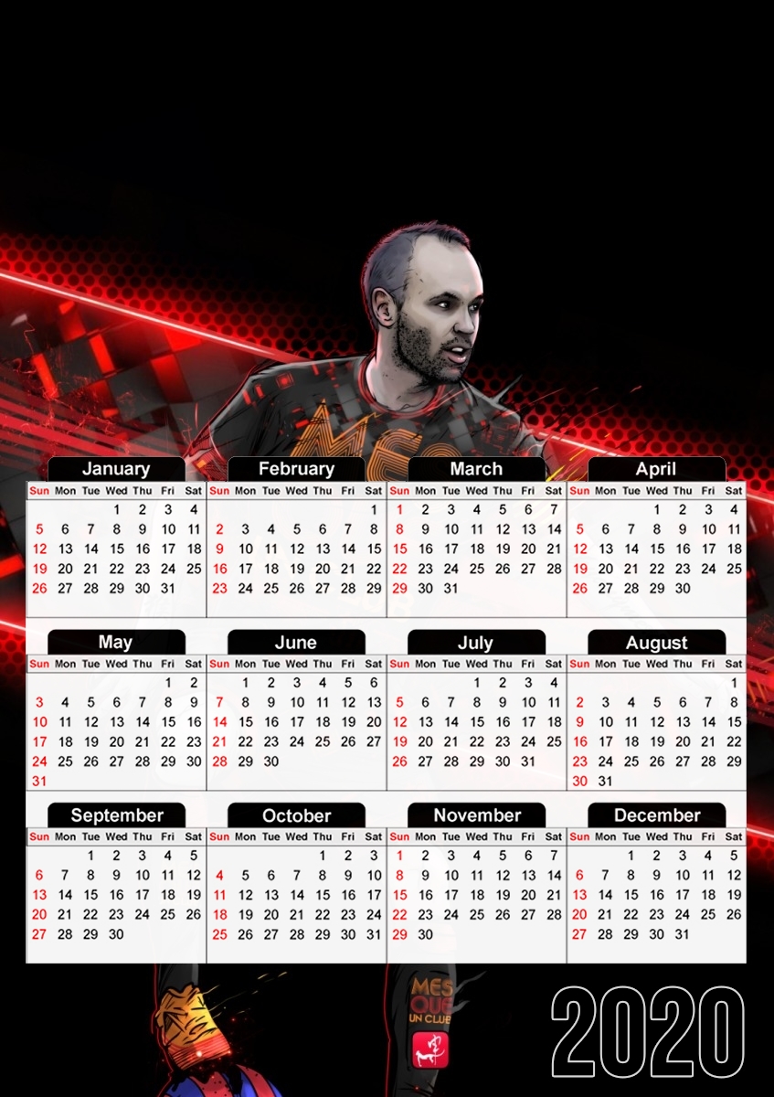  Control Pass and Repeat for A3 Photo Calendar 30x43cm