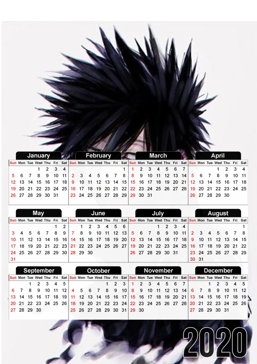  Crematorium My hero academia for A3 Photo Calendar 30x43cm