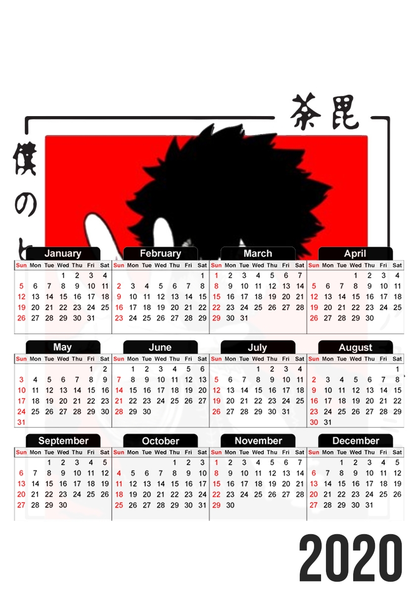  Dabi Hand Warning for A3 Photo Calendar 30x43cm