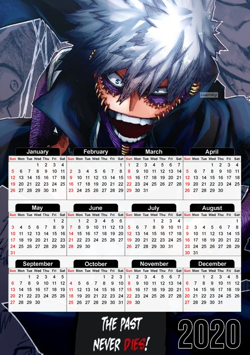  Dabi past never dies for A3 Photo Calendar 30x43cm