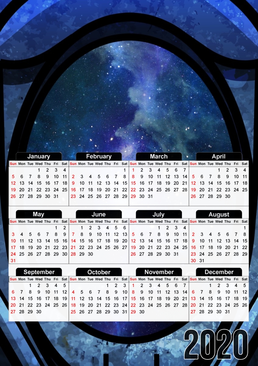  Danger Will Robinson - Lost in space for A3 Photo Calendar 30x43cm