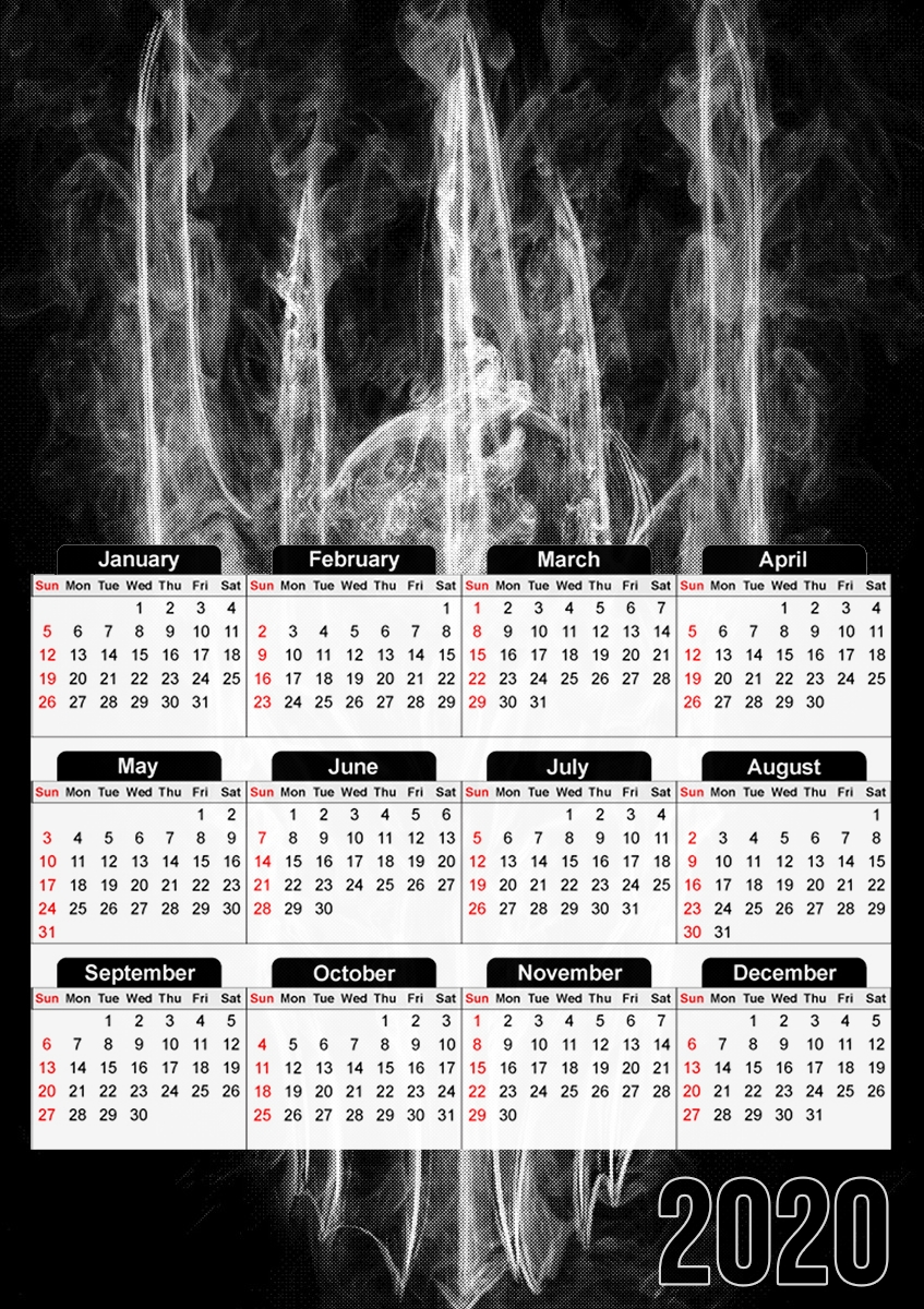  Dark Lord Smoke for A3 Photo Calendar 30x43cm