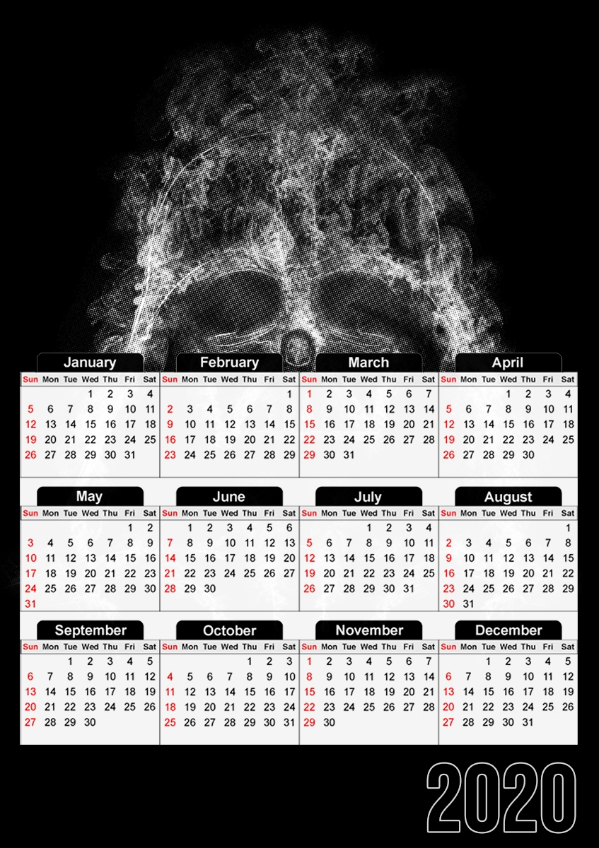  Darth Smoke for A3 Photo Calendar 30x43cm