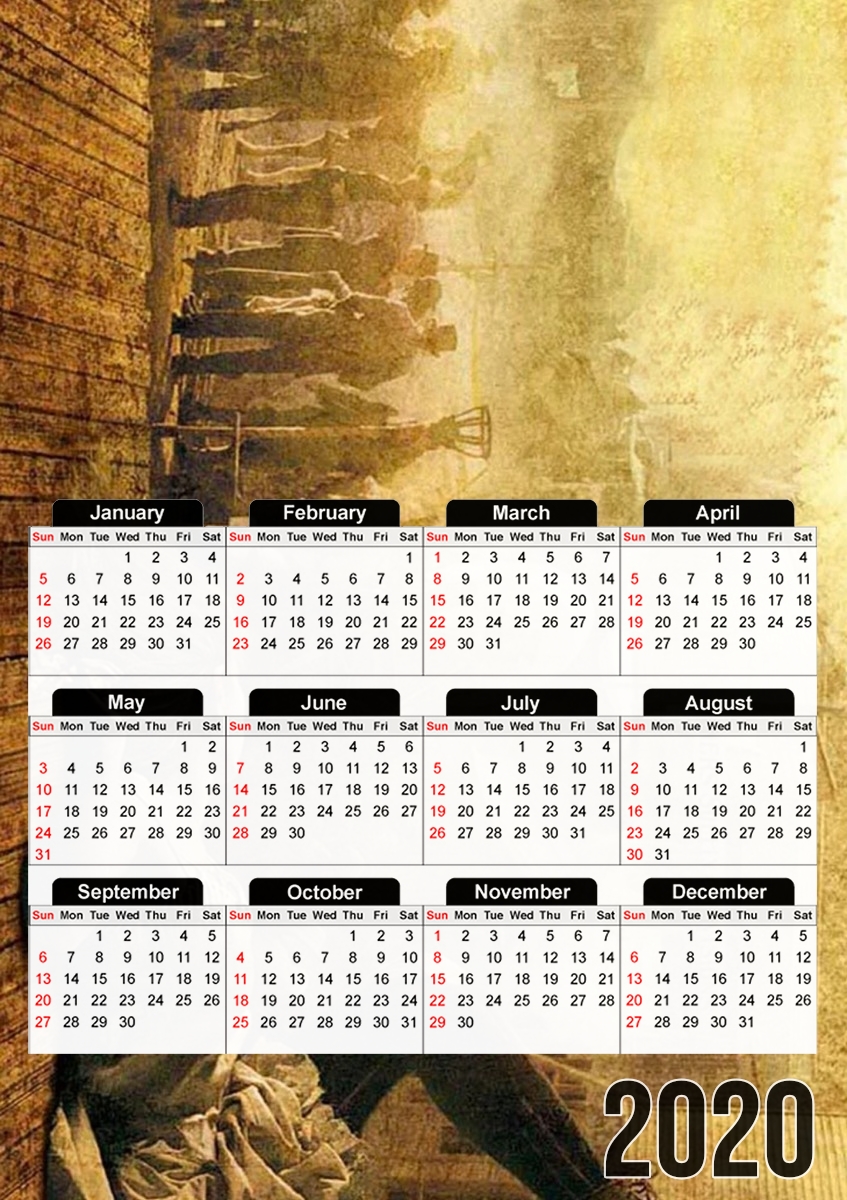  Deadwood Western for A3 Photo Calendar 30x43cm