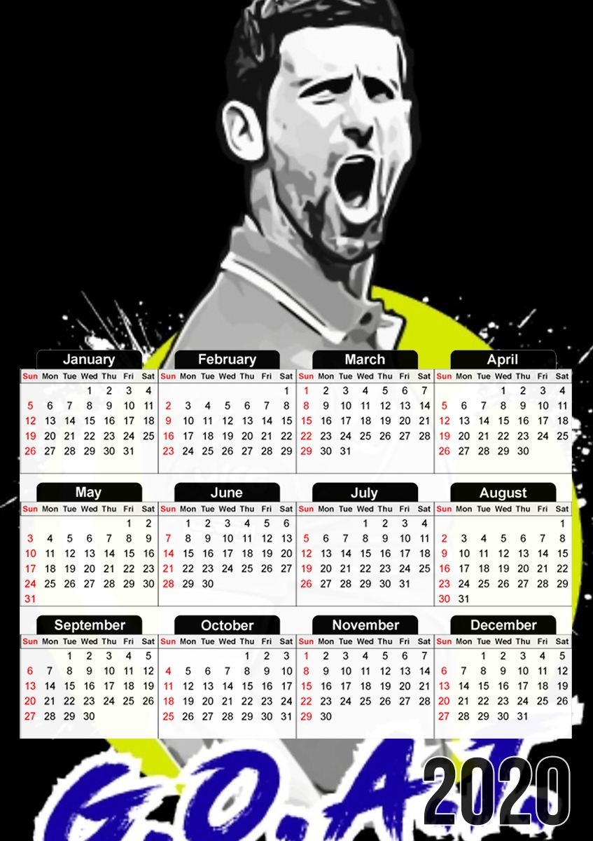  Djoko The goat for A3 Photo Calendar 30x43cm