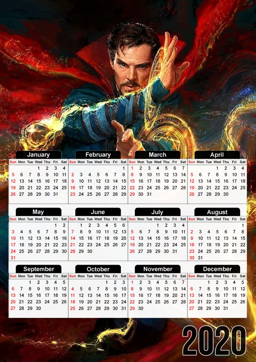  Doctor Strange for A3 Photo Calendar 30x43cm