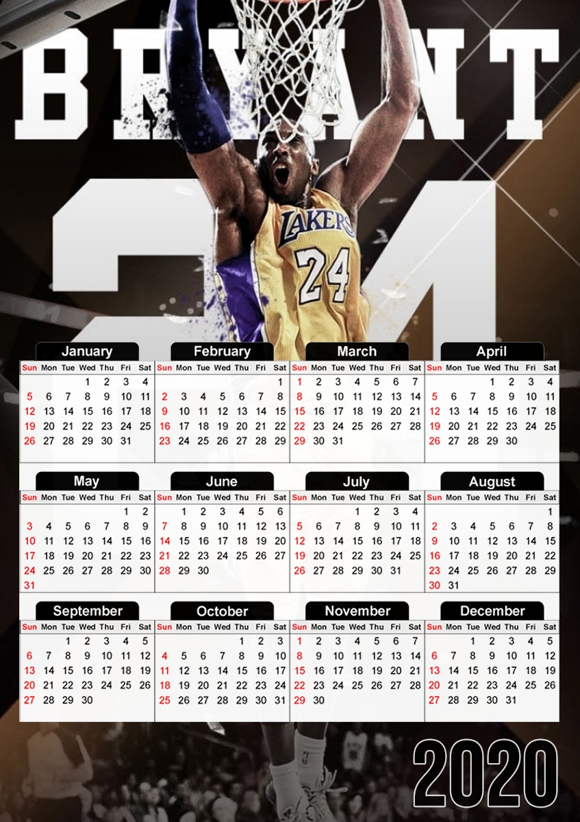  Dunk Kobe for A3 Photo Calendar 30x43cm