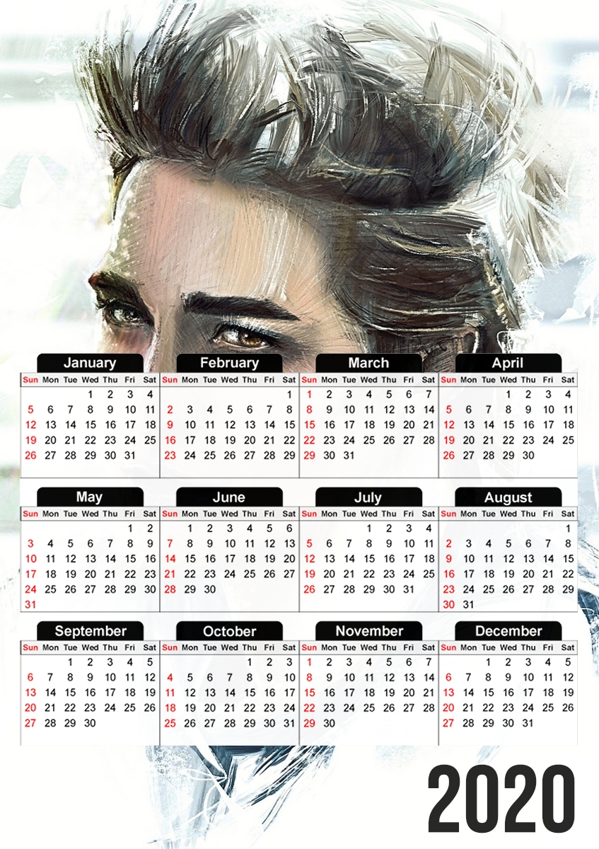  Edward for A3 Photo Calendar 30x43cm